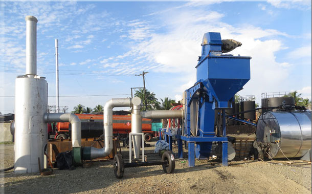 Continuous Asphalt Mixing Plant in Colombia-CAP40