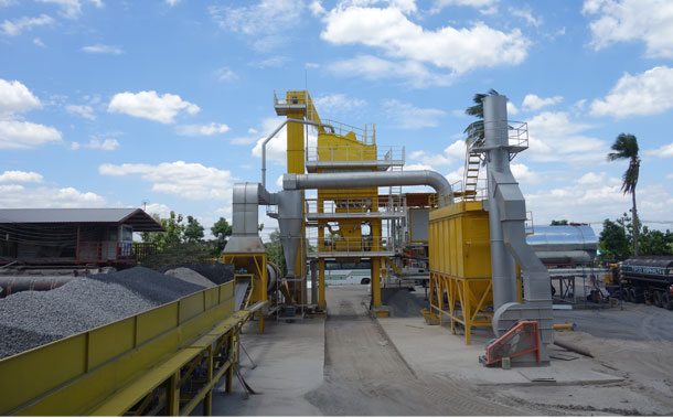 Asphalt Batching Plant in Lop Buri-SAP120