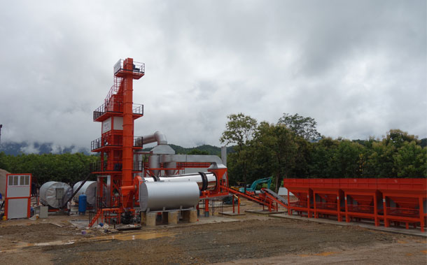 Asphalt Batching Plant In Thailand-SAP120