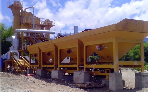 Asphalt Batching Plant in Philippine-SAP64