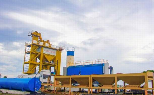 Asphalt Batching Plant in Philippine-SAP80