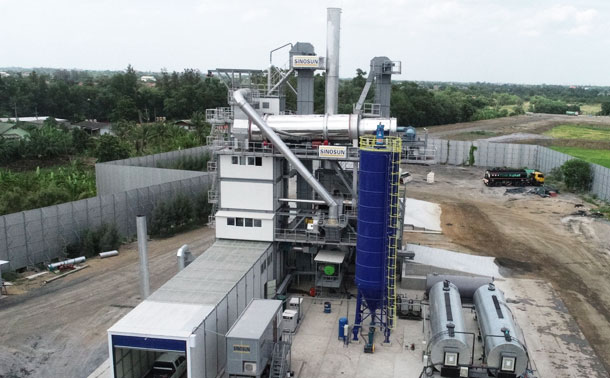 Recycle Asphalt Plant in Thailand - SR2015