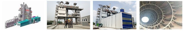 SR Series Integrated Virgin & Recycling Asphalt Plant Equipment