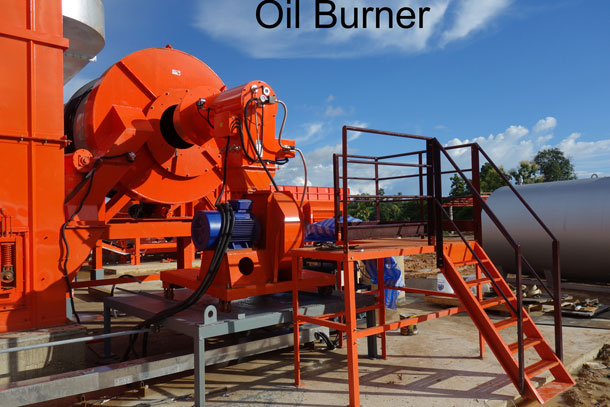 Stationary Asphalt Plant Oil Burner