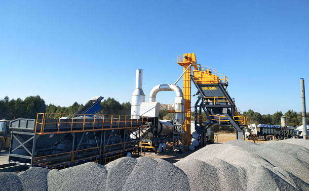 Mobile Asphalt Mixing Plant in Morocco - MAP1700