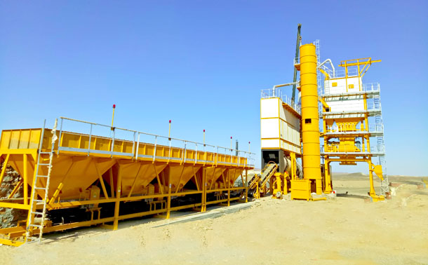 Asphalt Mixing Plant in Egypt - SAP160