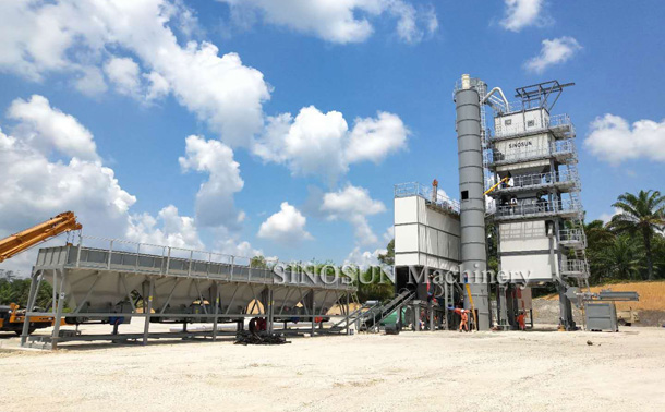 Asphalt Mixing Plant in Malaysia - SAP160