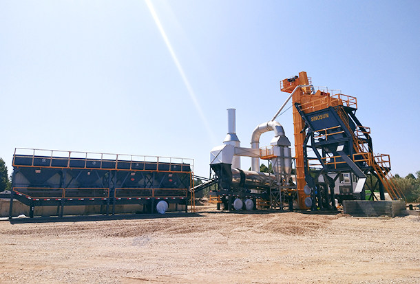 Mobile Asphalt Mixing Plant