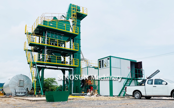 Asphalt Mixing Plant in Thailand - SAP64